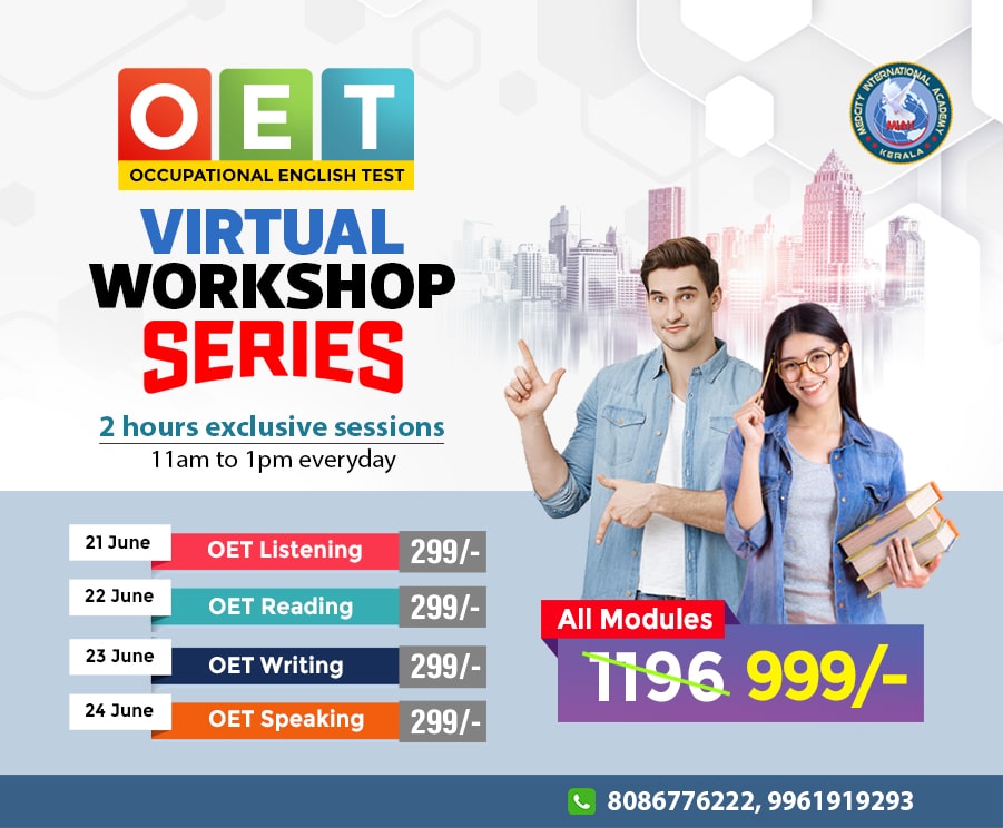 Medcity International Academy Oet Materials Medcity International Academy :: OET Workshop